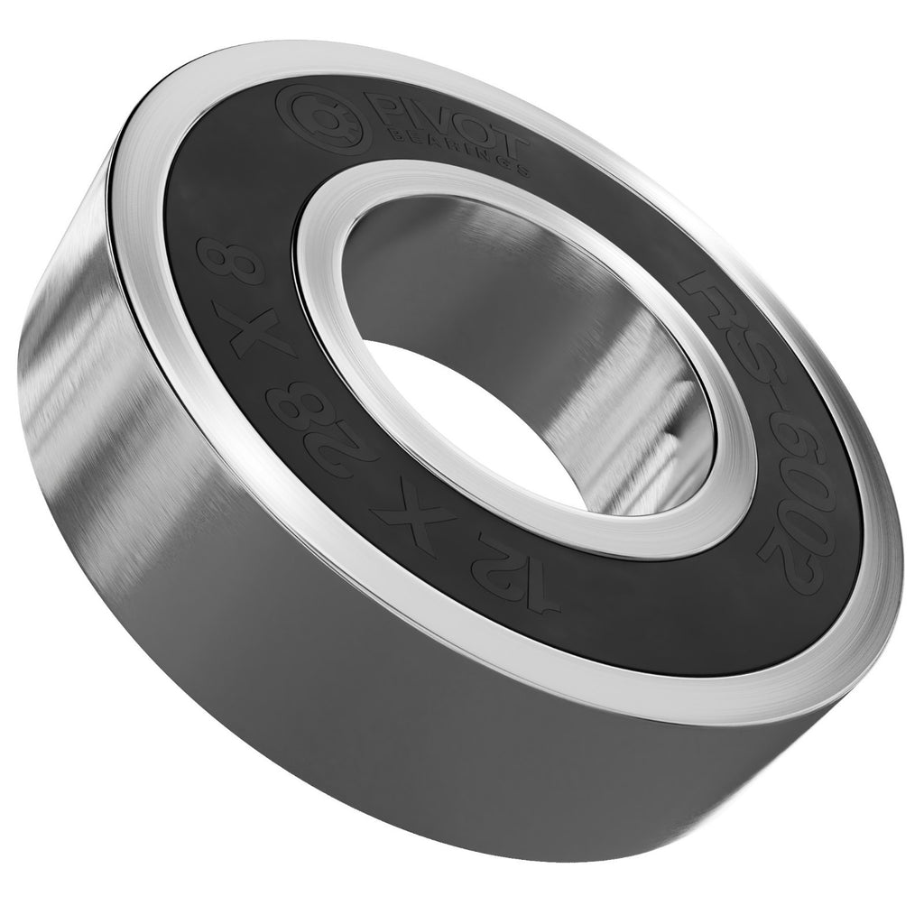 6001-2RS Sealed Deep Groove Ball Bearing – 12×28×8mm